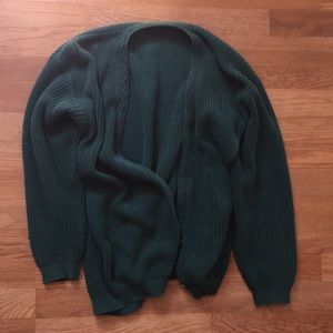 Green cardigan and jacket!